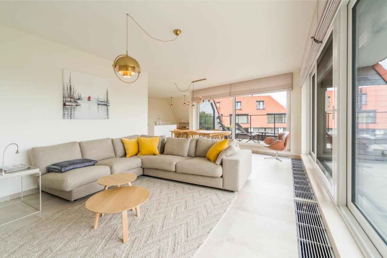 Renewed Comfort Duplex W 2 Terraces Nearby Marina Apartment Nieuwpoort Exterior foto