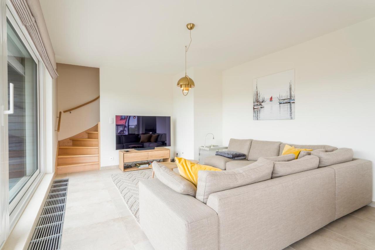 Renewed Comfort Duplex W 2 Terraces Nearby Marina Apartment Nieuwpoort Exterior foto