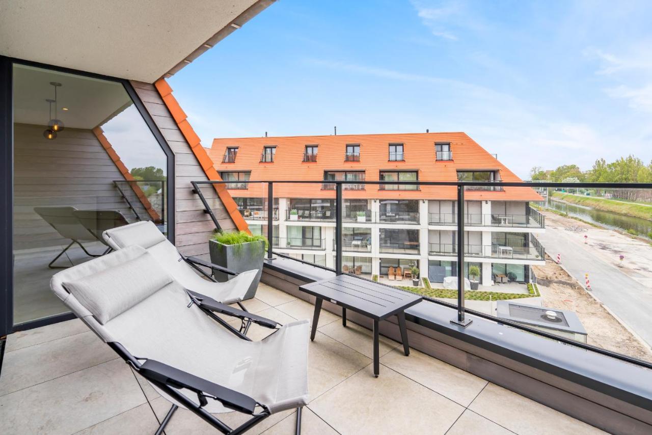 Renewed Comfort Duplex W 2 Terraces Nearby Marina Apartment Nieuwpoort Exterior foto