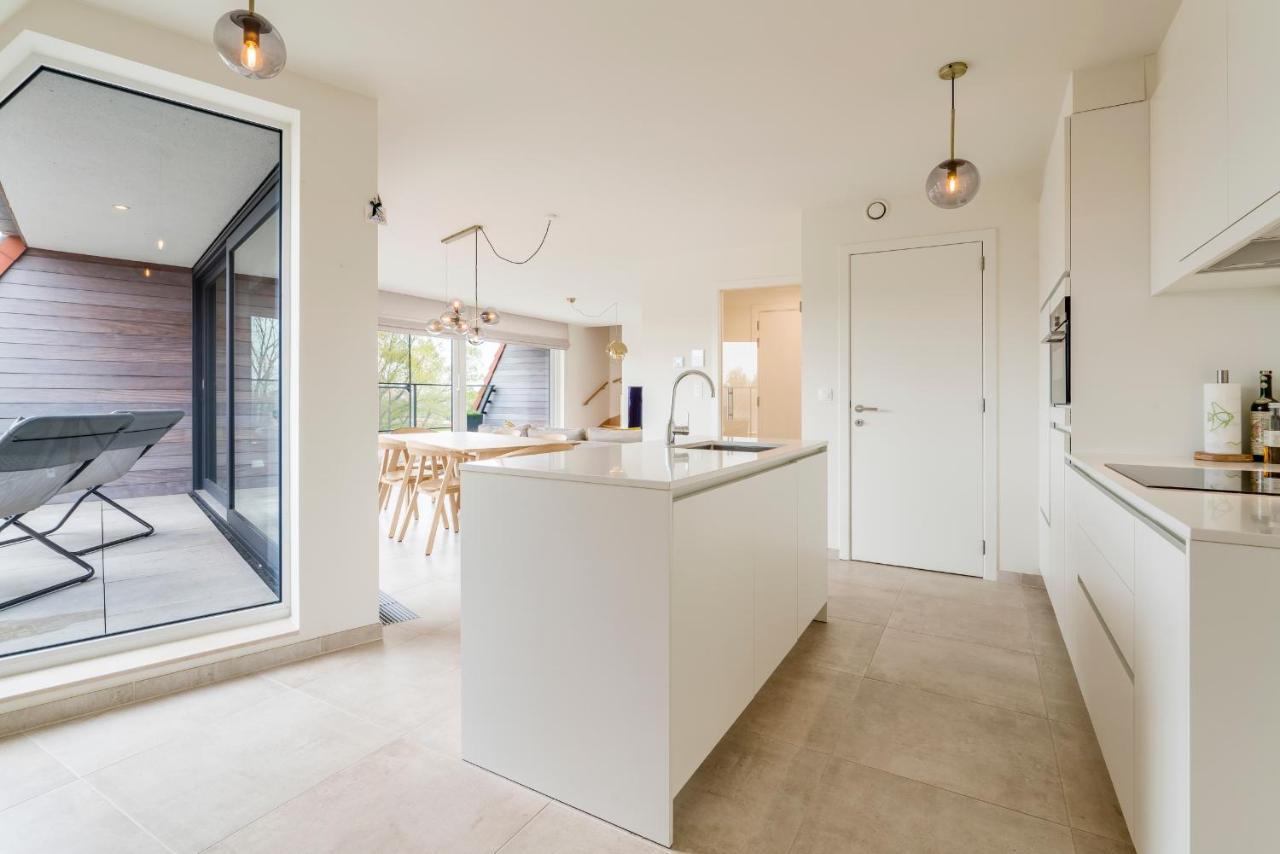 Renewed Comfort Duplex W 2 Terraces Nearby Marina Apartment Nieuwpoort Exterior foto
